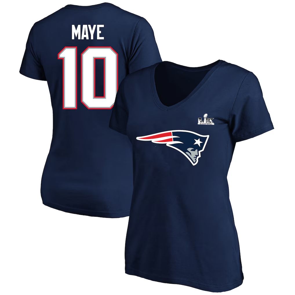 Men 2026 NFL New England Patriots T-shirt blue 018